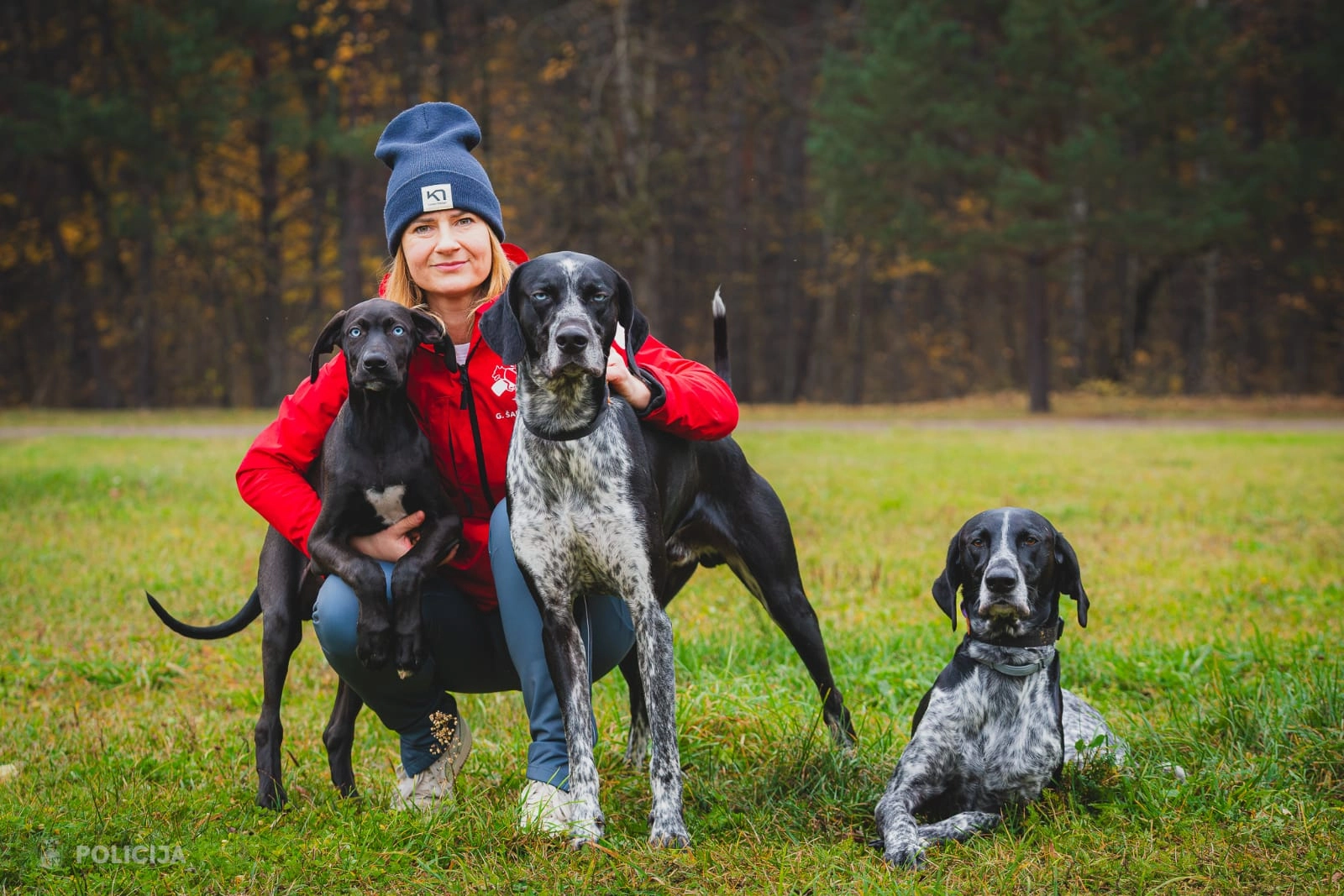 Gunda Šabanova un viņas suns Thors nesen ir kļuvuši par pasaules čempioniem kamanu suņu sportā.