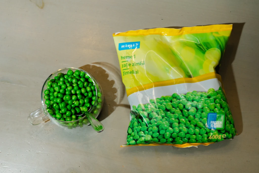 Zaļie zirnīši (Rimi)