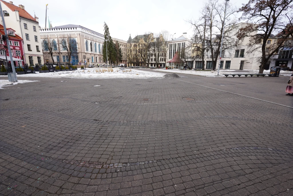 Vieta, kur atradās Rīdziņas upe.