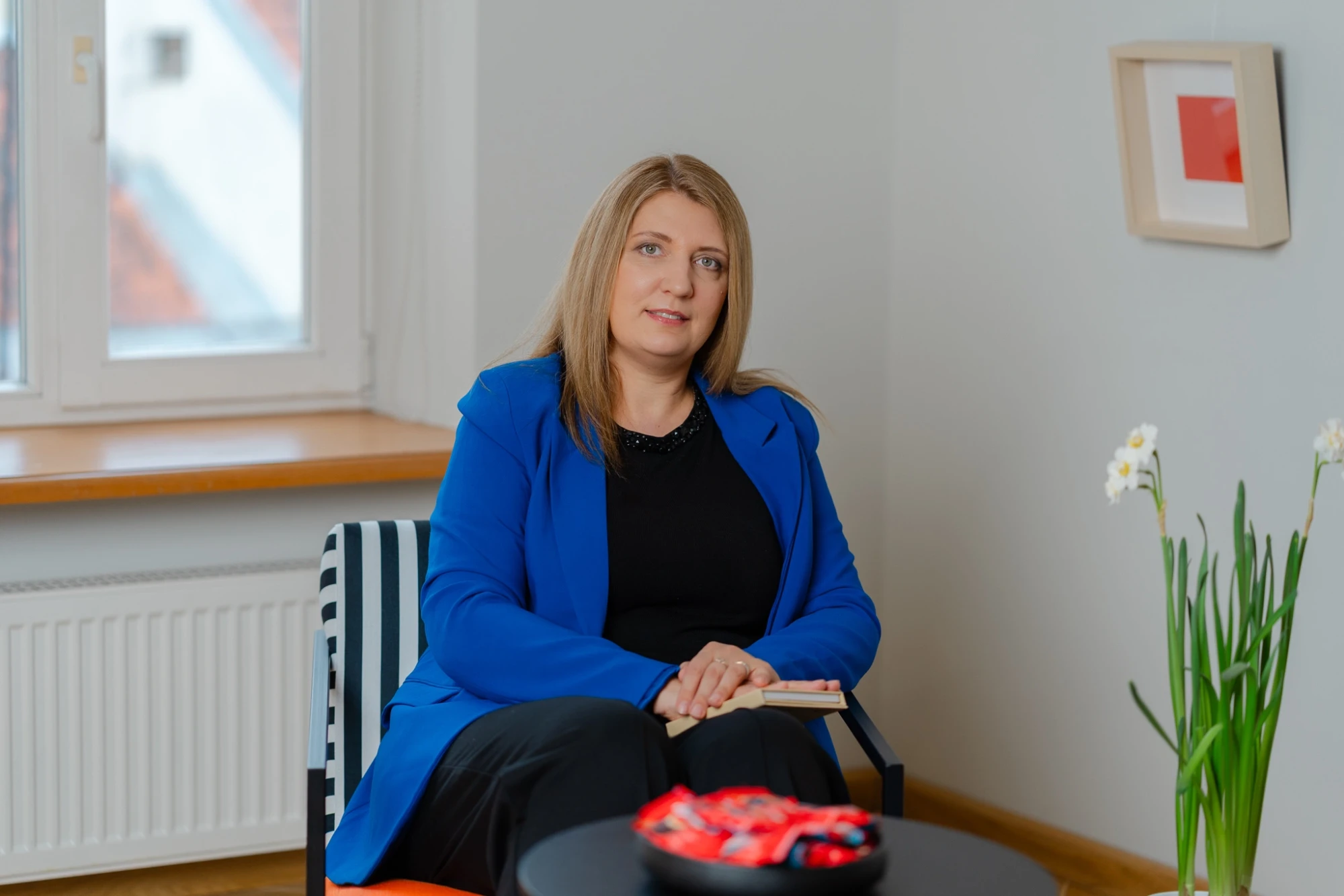 LIZDA vadītāja Inga Vanaga.