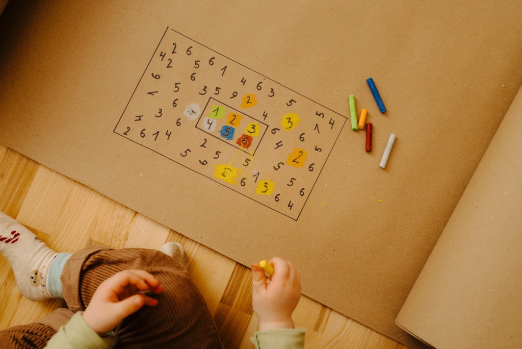 Krāsainais skaitļu meklētājs