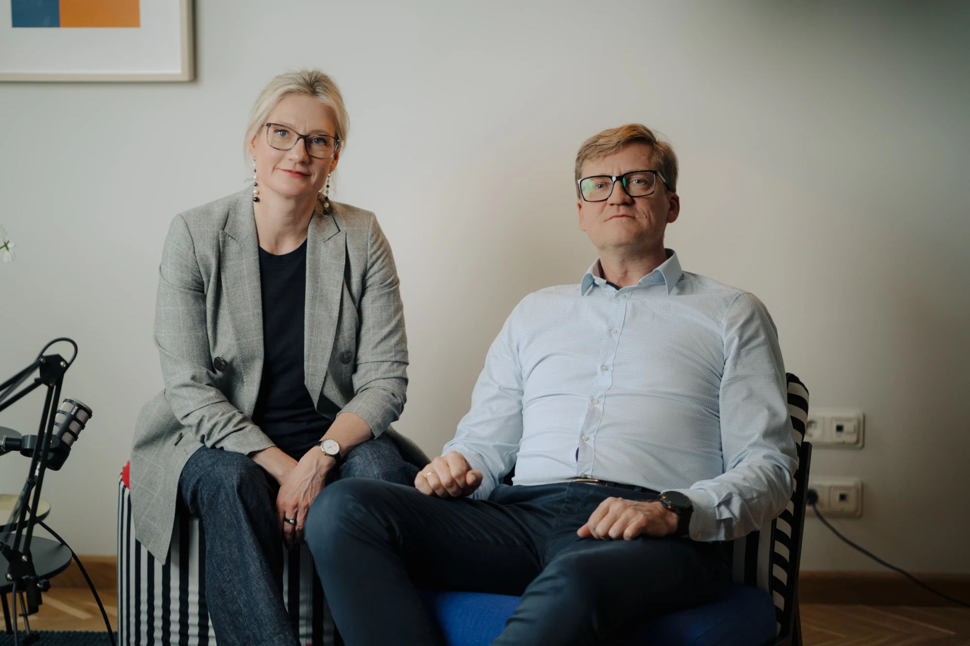 Marija Ābeltiņa un Edmunds Vanags.