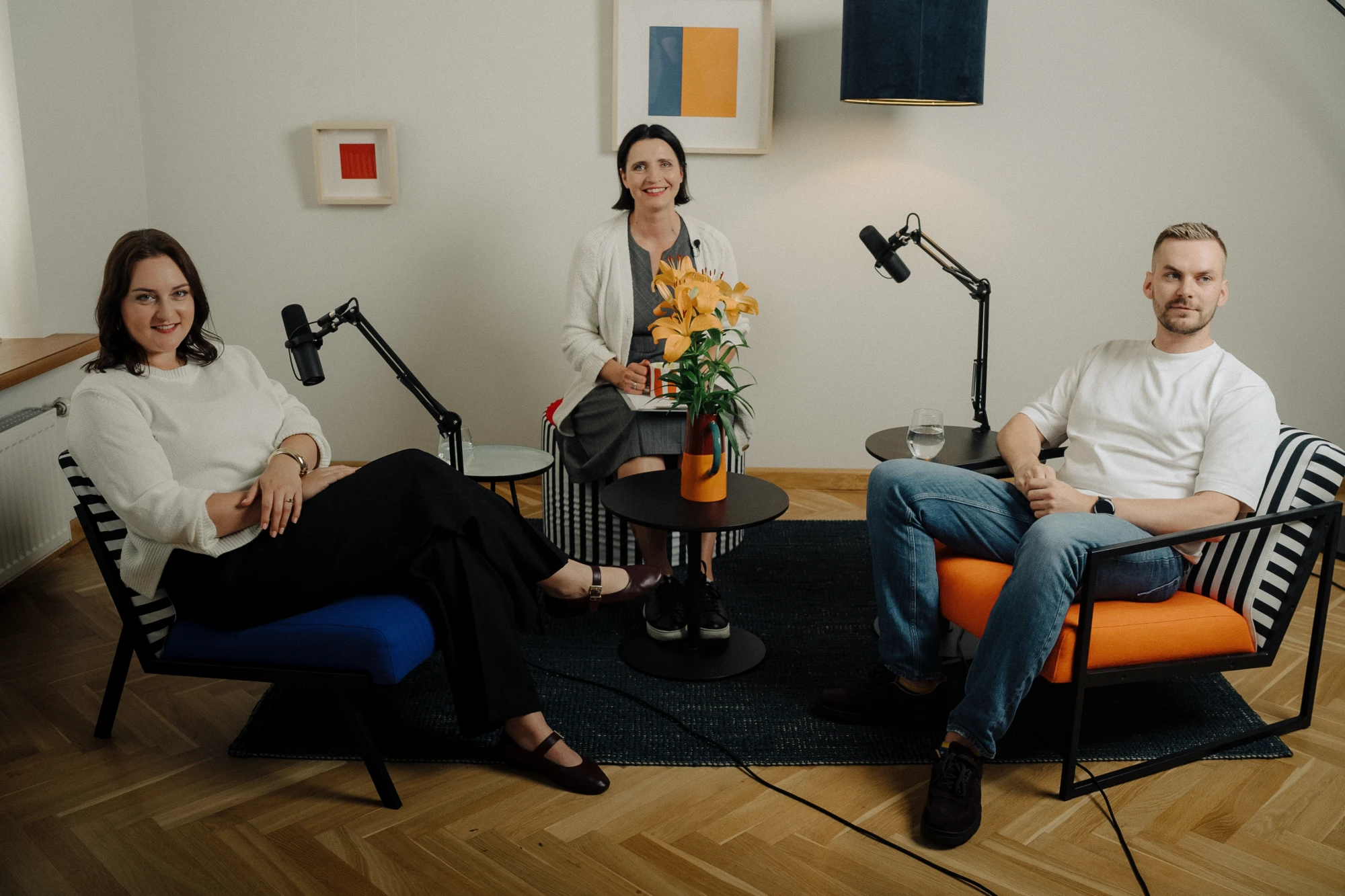 LOR klīnikas otorinolaringologi Reinis Jansons un Katrīna Oskerko.