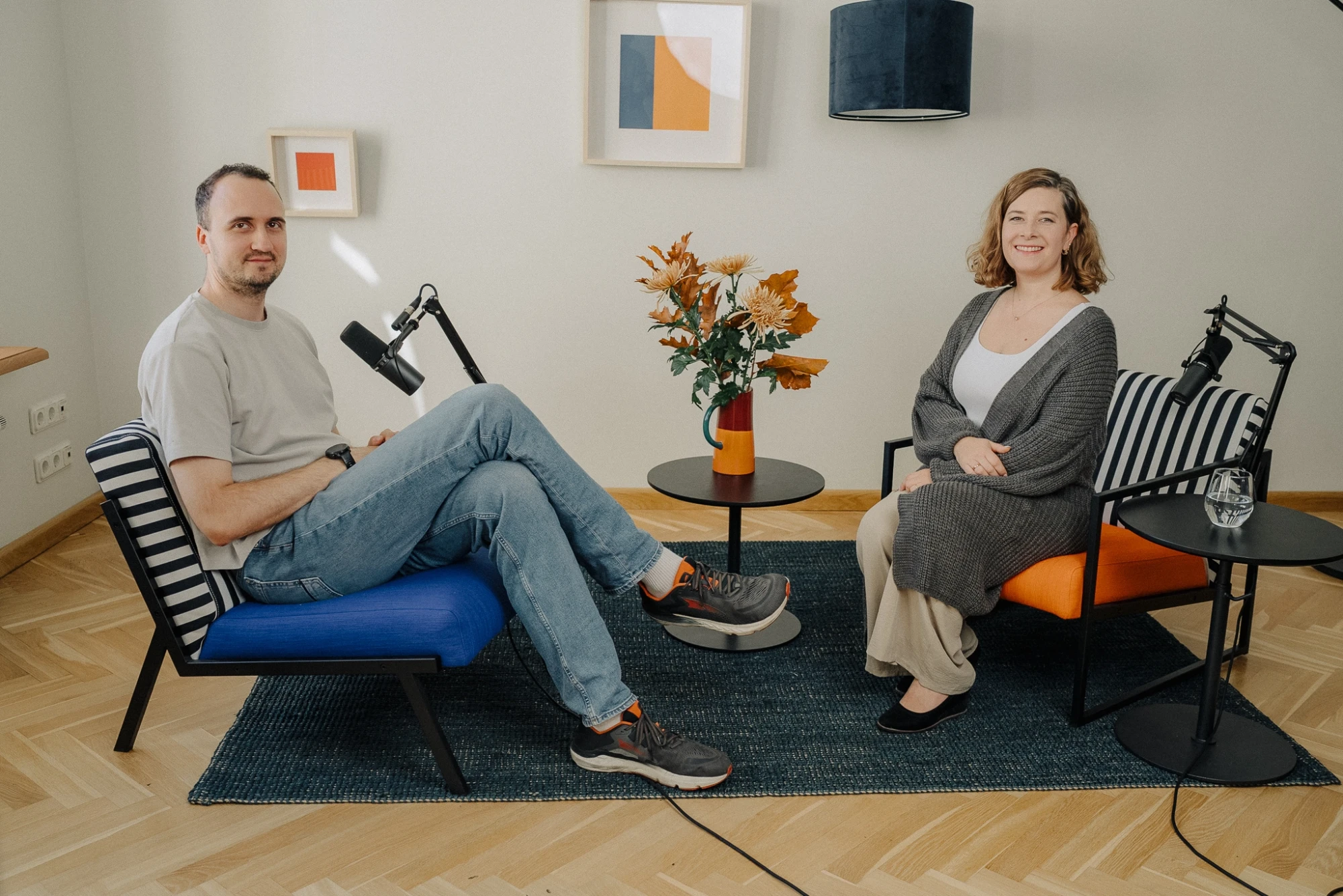 Artūrs Miksons un Ella Karele.